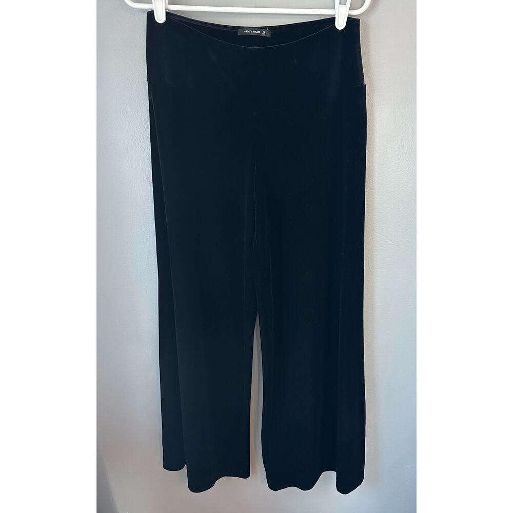 Nally and Millie Velvet Wide Leg Pants Size Small